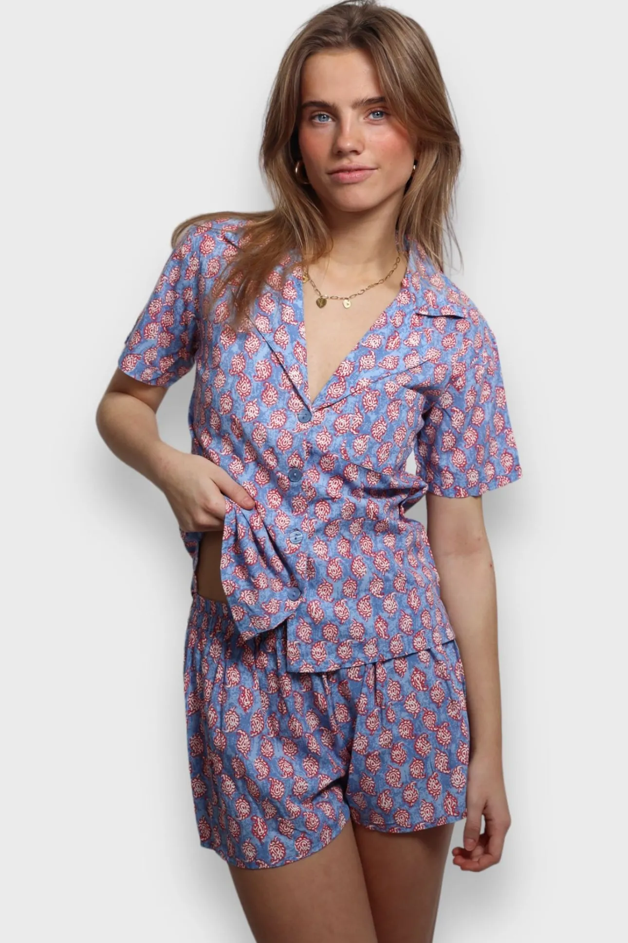 Loungewear>Meet Me There Barbados Pyjama