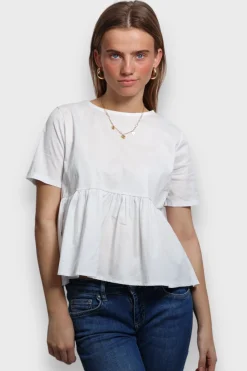 Blouses>Meet Me There Belle Blouse White