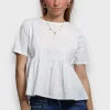 Hauts>Meet Me There Belle Blouse White