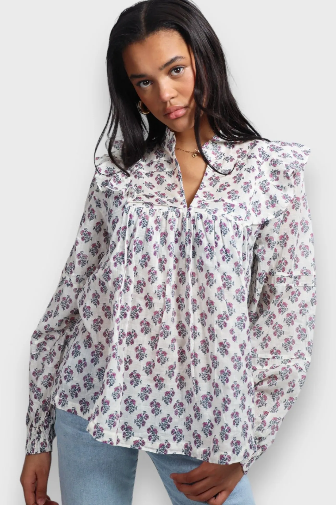 Blouses>Meet Me There Bloom Blouse