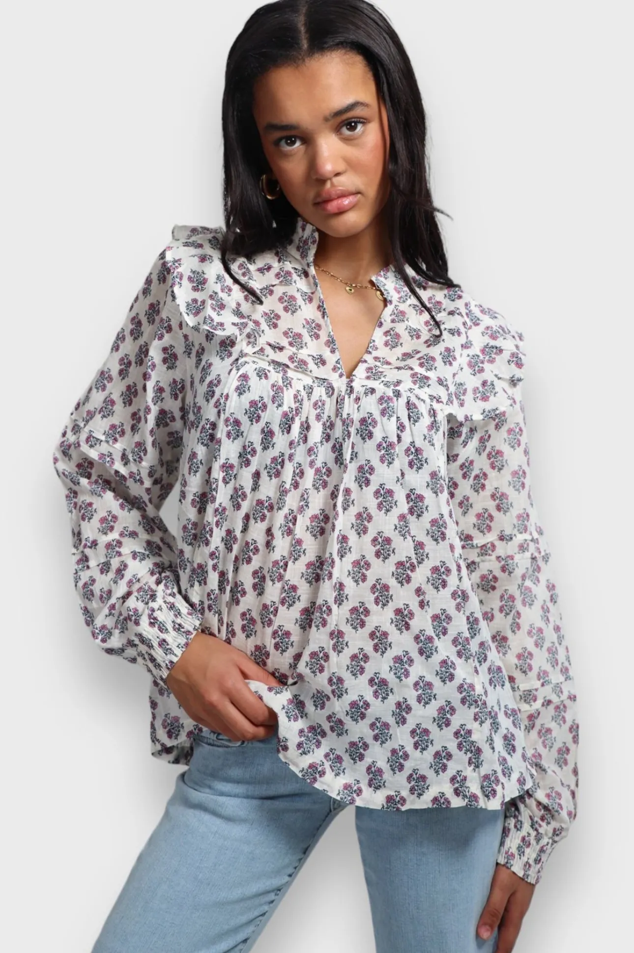 Blouses>Meet Me There Bloom Blouse