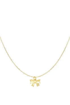 Bijoux>Meet Me There Bow Necklace
