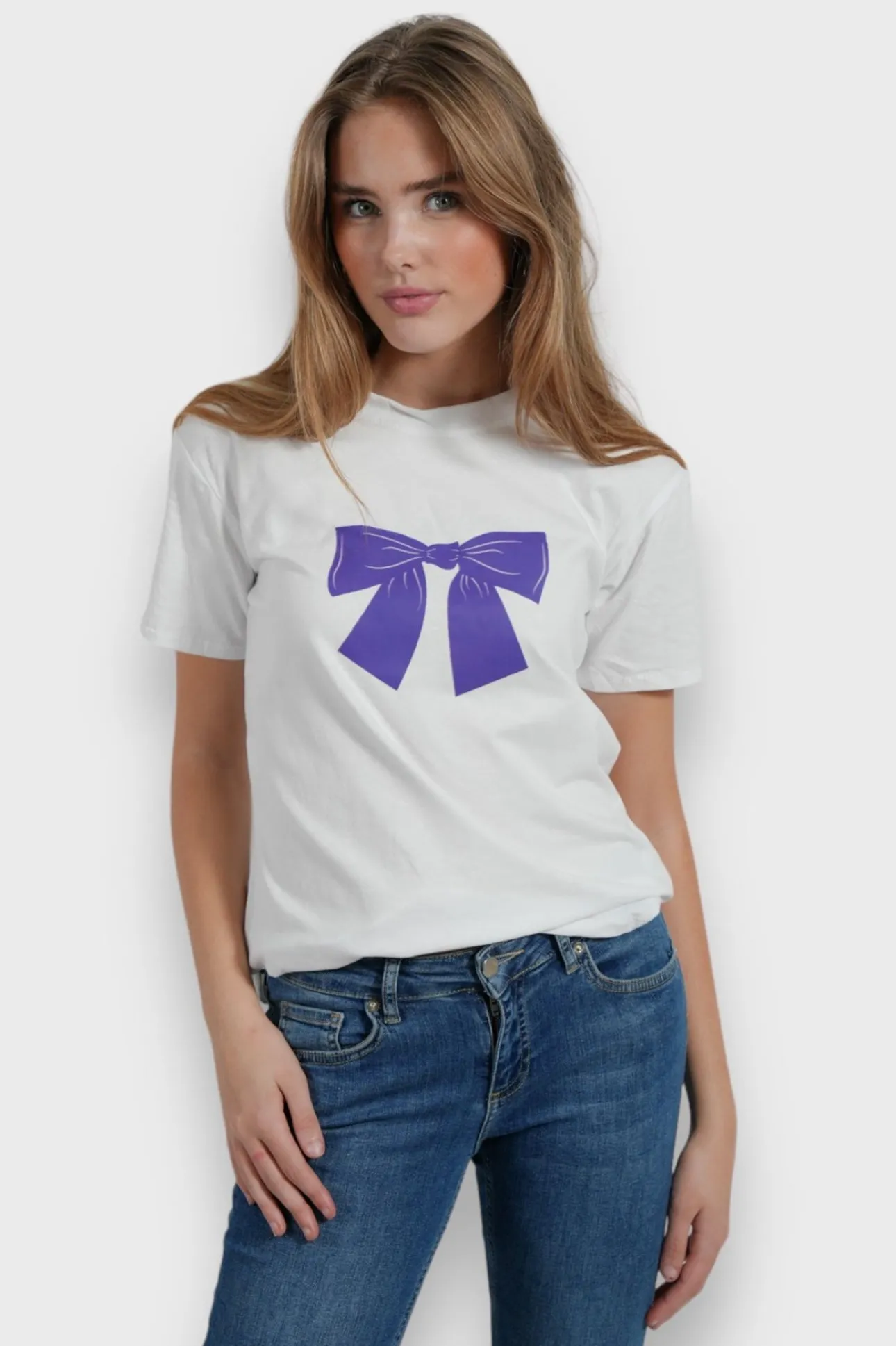 T-Shirts>Meet Me There Bow T-Shirt