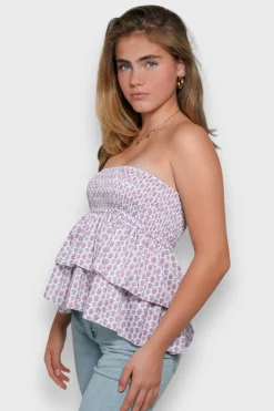 Hauts>Meet Me There Capri Top