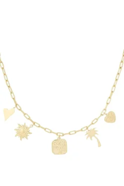 Bijoux>Meet Me There Charm Necklace Island