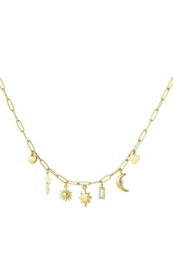 Bijoux>Meet Me There Charm Necklace Stars