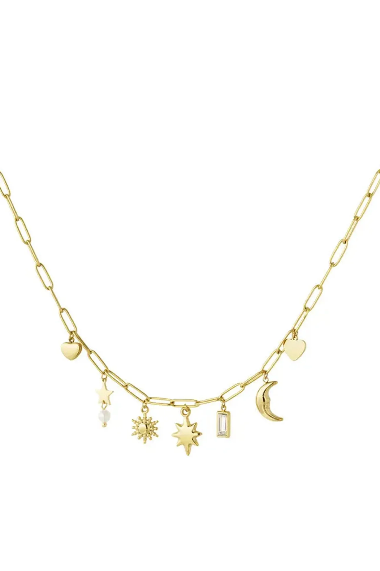 Bijoux>Meet Me There Charm Necklace Stars