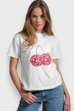 Hauts>Meet Me There Cherry T-Shirt