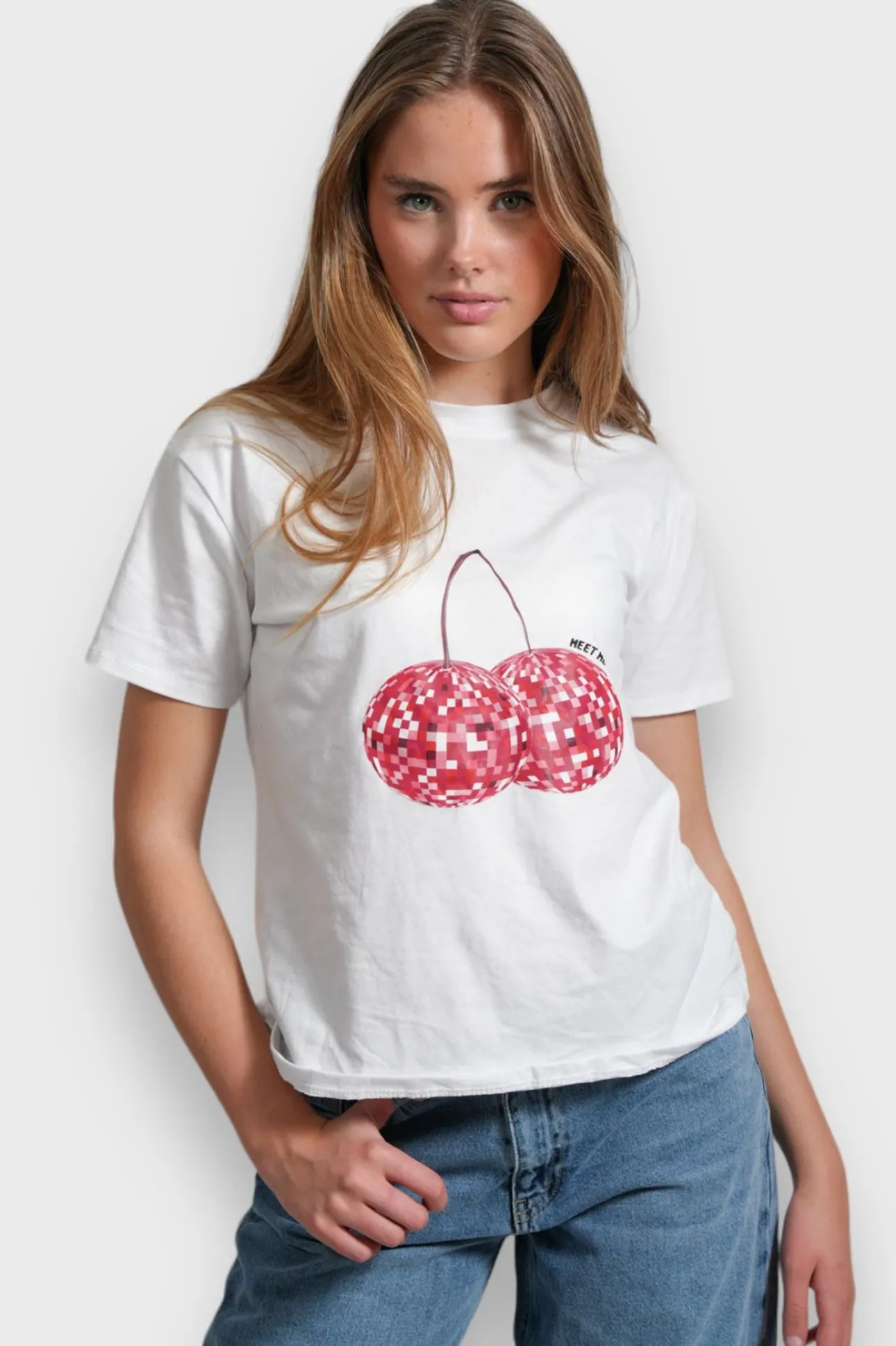 Hauts>Meet Me There Cherry T-Shirt