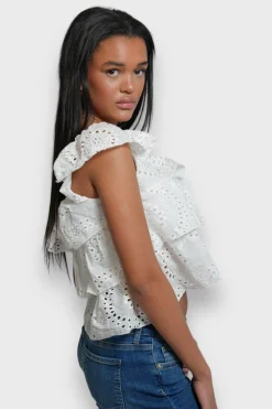 Hauts>Meet Me There Daisy Top White
