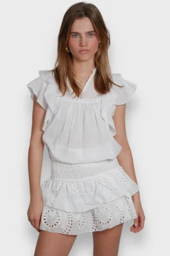 Jupes>Meet Me There Daydream Skirt White