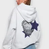 Gilets Et Pulls>Meet Me There Disco Hoodie White