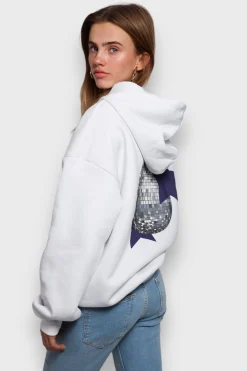 Gilets Et Pulls>Meet Me There Disco Hoodie White