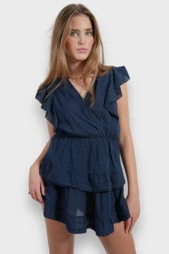 Robes>Meet Me There Emily Dress Navy