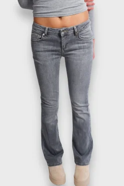 Pantalon>Meet Me There Flared Low Waist Jeans Grey