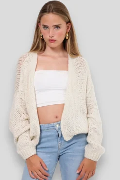 Gilets Et Pulls>Meet Me There Gilet "Keep Me Warm" Petite Rose