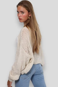 Gilets Et Pulls>Meet Me There Gilet "Keep Me Warm" Petite Rose