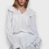 Blouses>Meet Me There Glory Blouse White