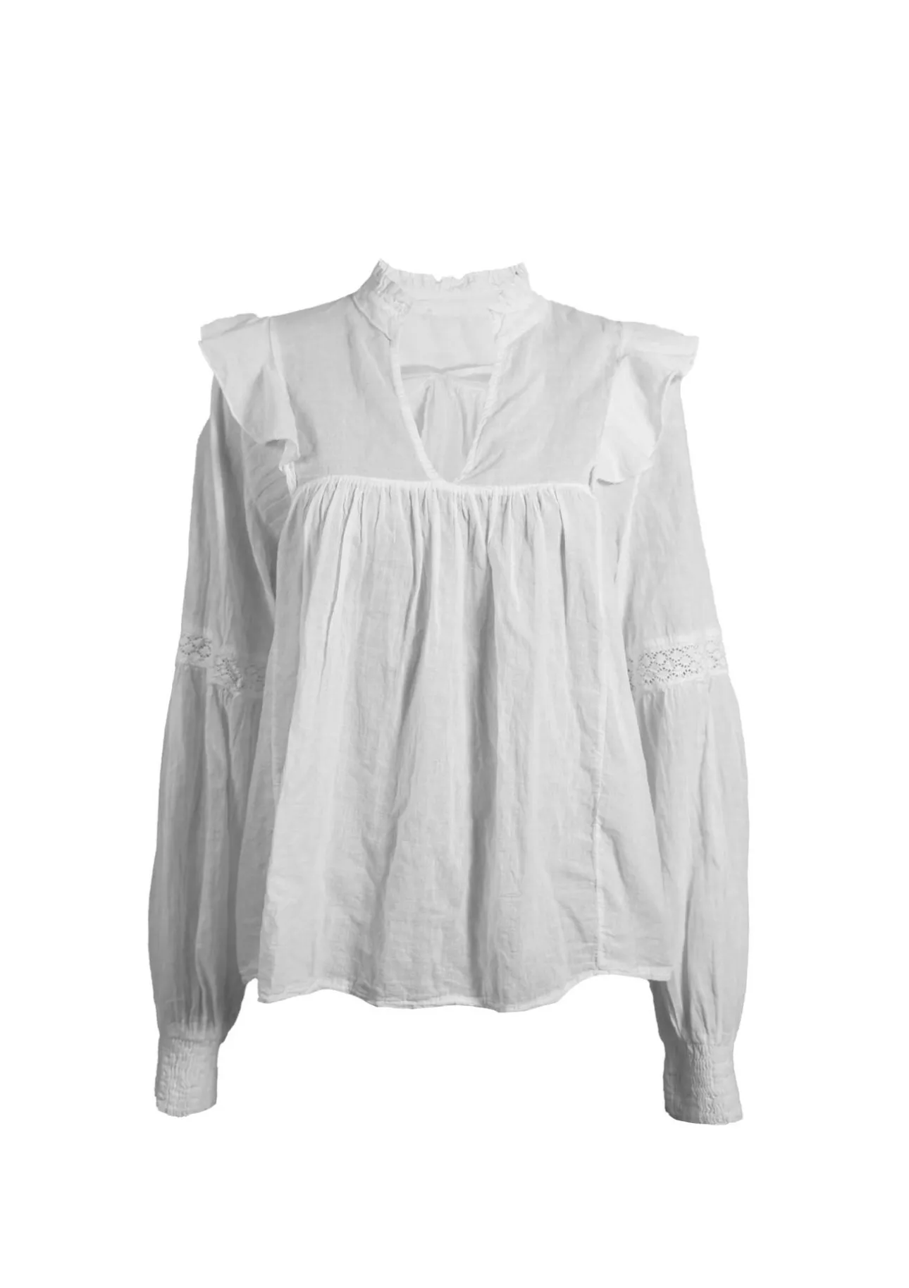 Blouses>Meet Me There Glory Blouse White