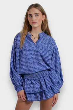 Blouses>Meet Me There Greece Blouse