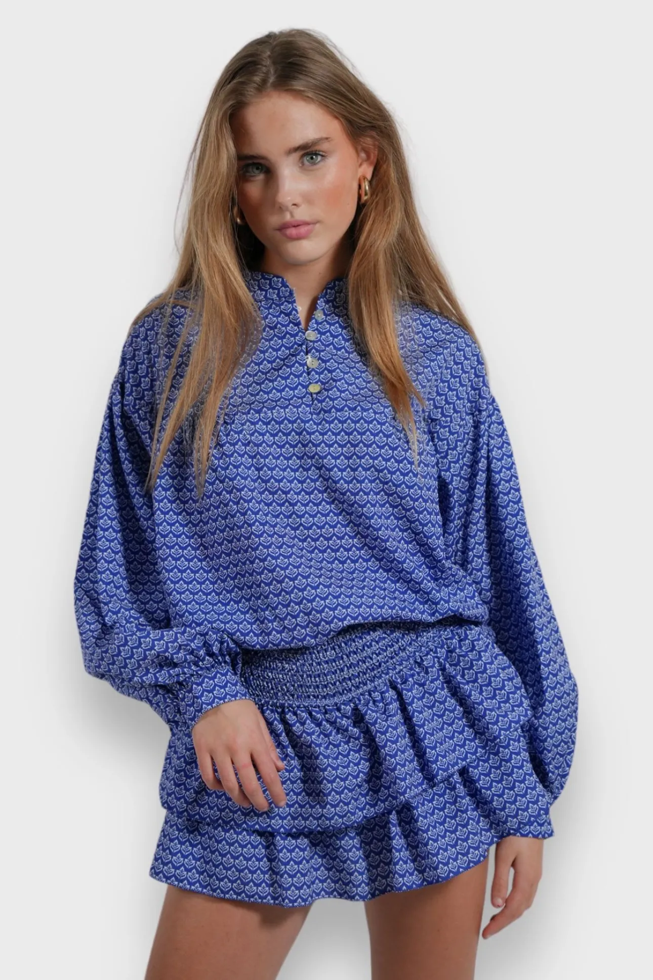 Blouses>Meet Me There Greece Blouse