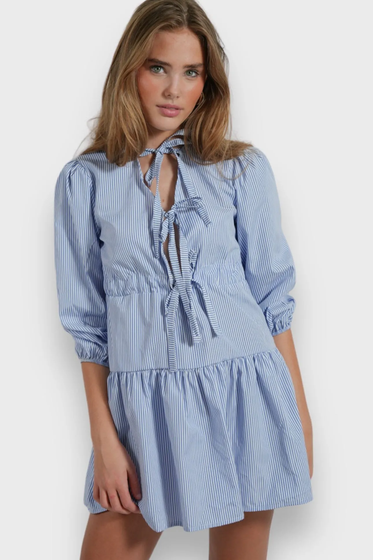 Robes>Meet Me There Halo Dress Striped