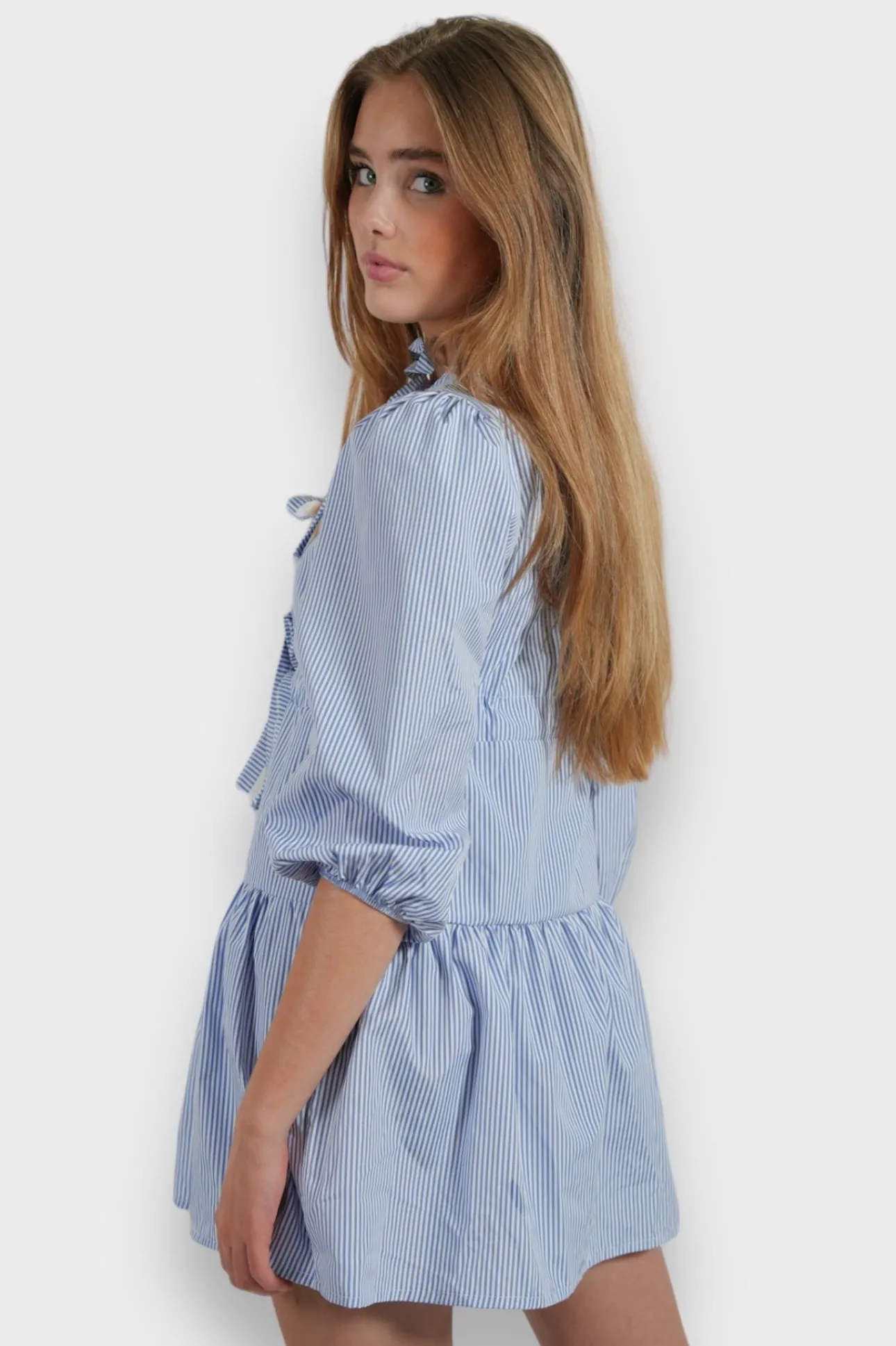 Robes>Meet Me There Halo Dress Striped