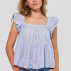 Hauts>Meet Me There Heaven Top Blue