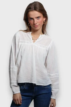 Hauts>Meet Me There Ibiza Blouse White