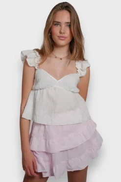 Jupes>Meet Me There Joy Skort Light Pink