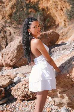 Robes>Meet Me There July Dress White