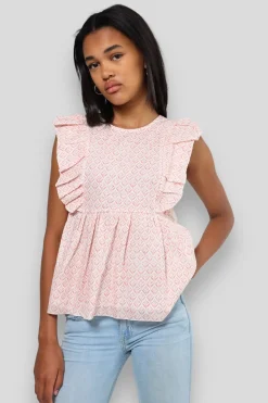Hauts>Meet Me There Junies Blouse Pink