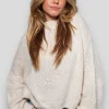 Gilets Et Pulls>Meet Me There Keep Me Warm Sweater Beige