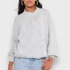 Gilets Et Pulls>Meet Me There Keep Me Warm Sweater Grey