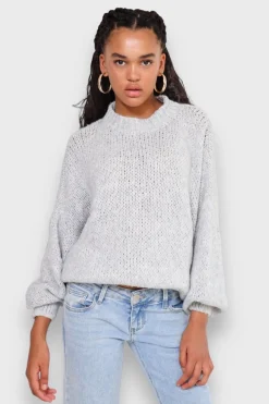 Gilets Et Pulls>Meet Me There Keep Me Warm Sweater Grey