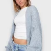 Gilets Et Pulls>Meet Me There Keep Me Warm Vest Light Blue