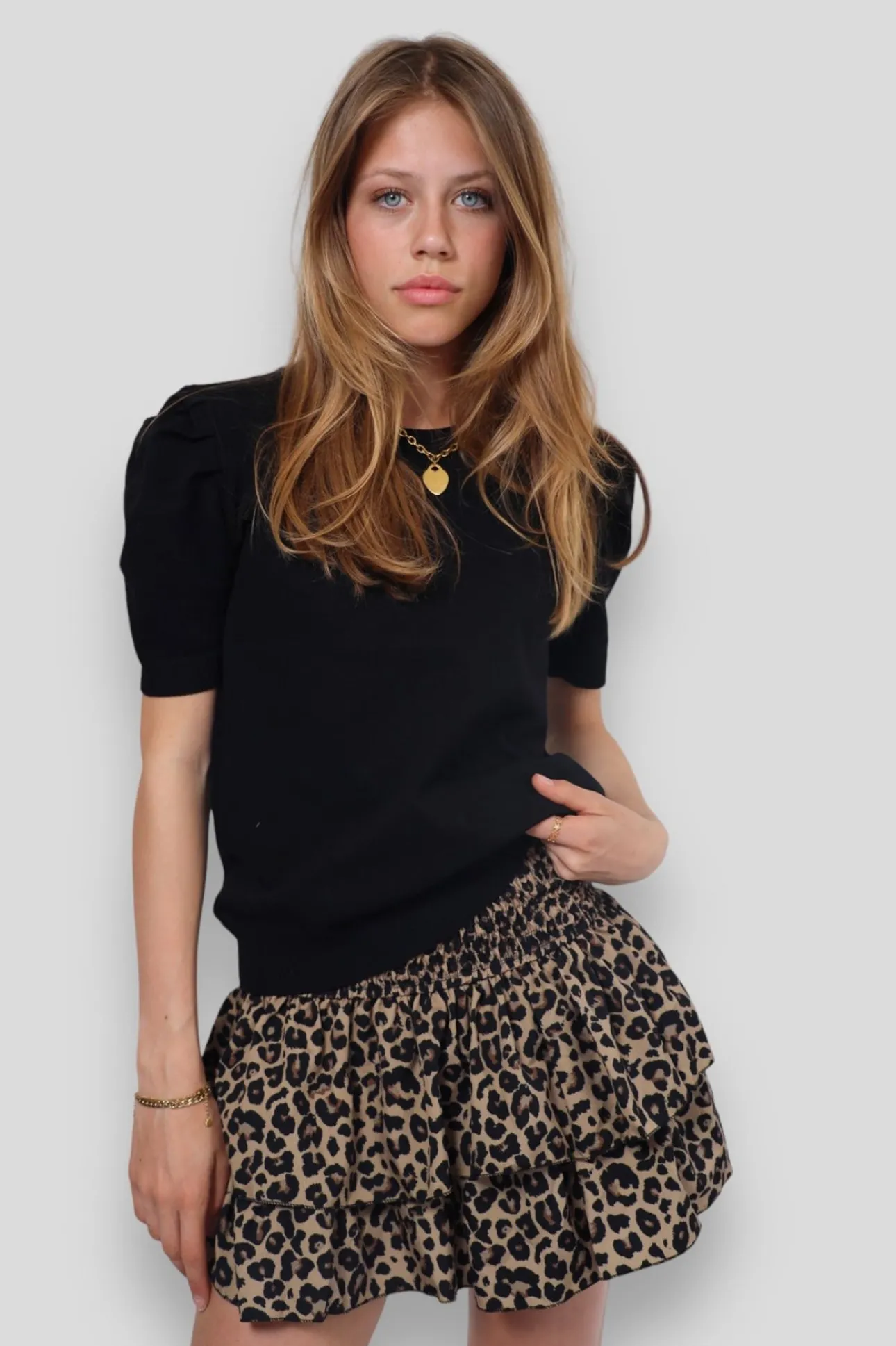 Jupes>Meet Me There Leopard Skirt
