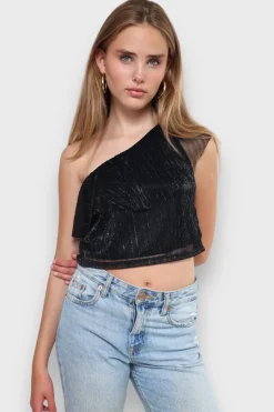 Hauts>Meet Me There Liv Top Black