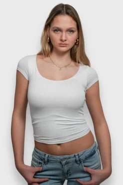 Hauts>Meet Me There Lola Top White
