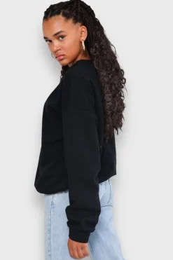 Loungewear>Meet Me There Lounge Sweater Black