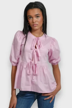 Hauts>Meet Me There Lovely Blouse Pink