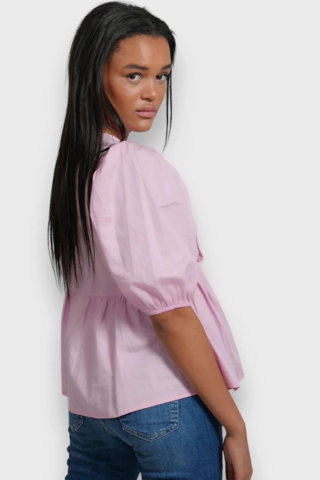 Hauts>Meet Me There Lovely Blouse Pink