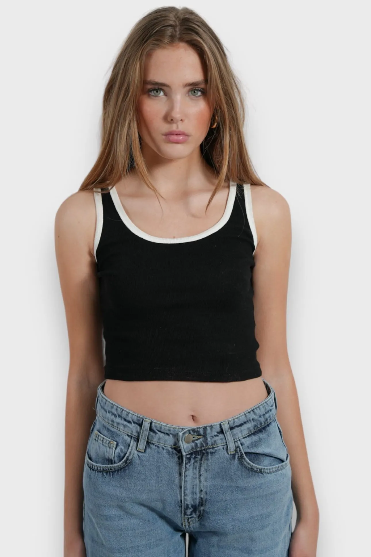 Hauts>Meet Me There Lulu Top Black
