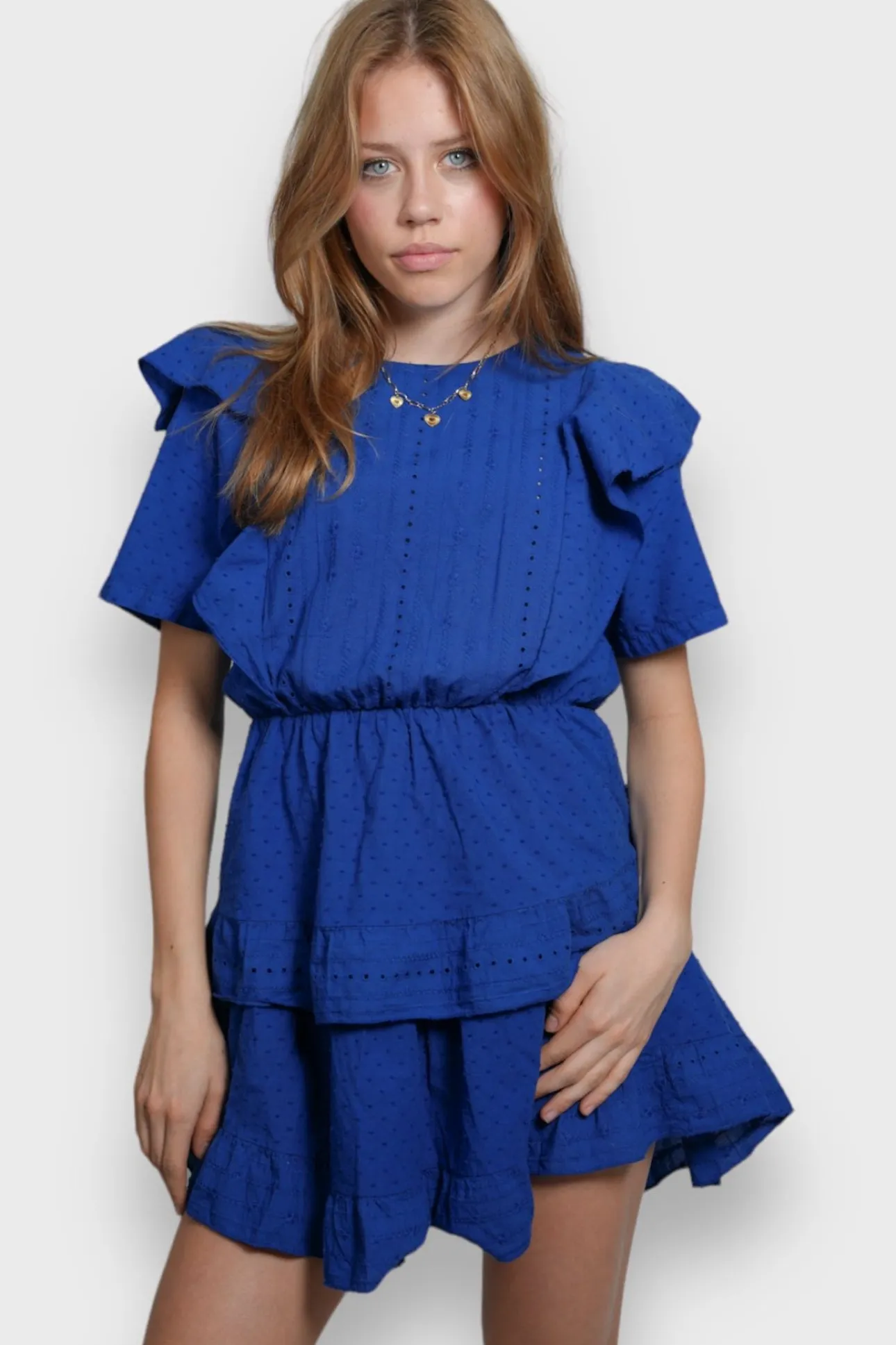 Robes>Meet Me There Mallorca Dress Cobalt