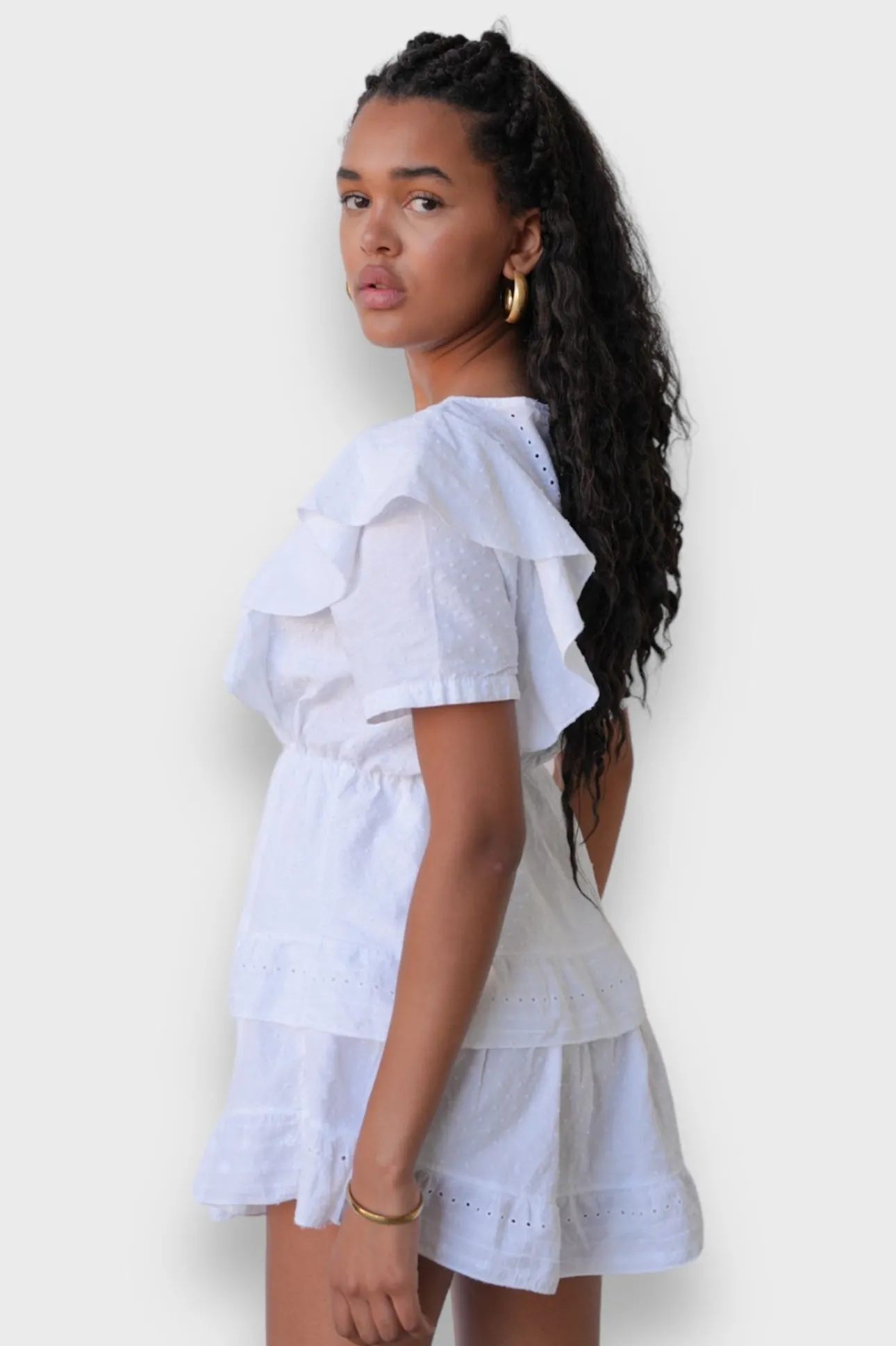 Robes>Meet Me There Mallorca Dress White