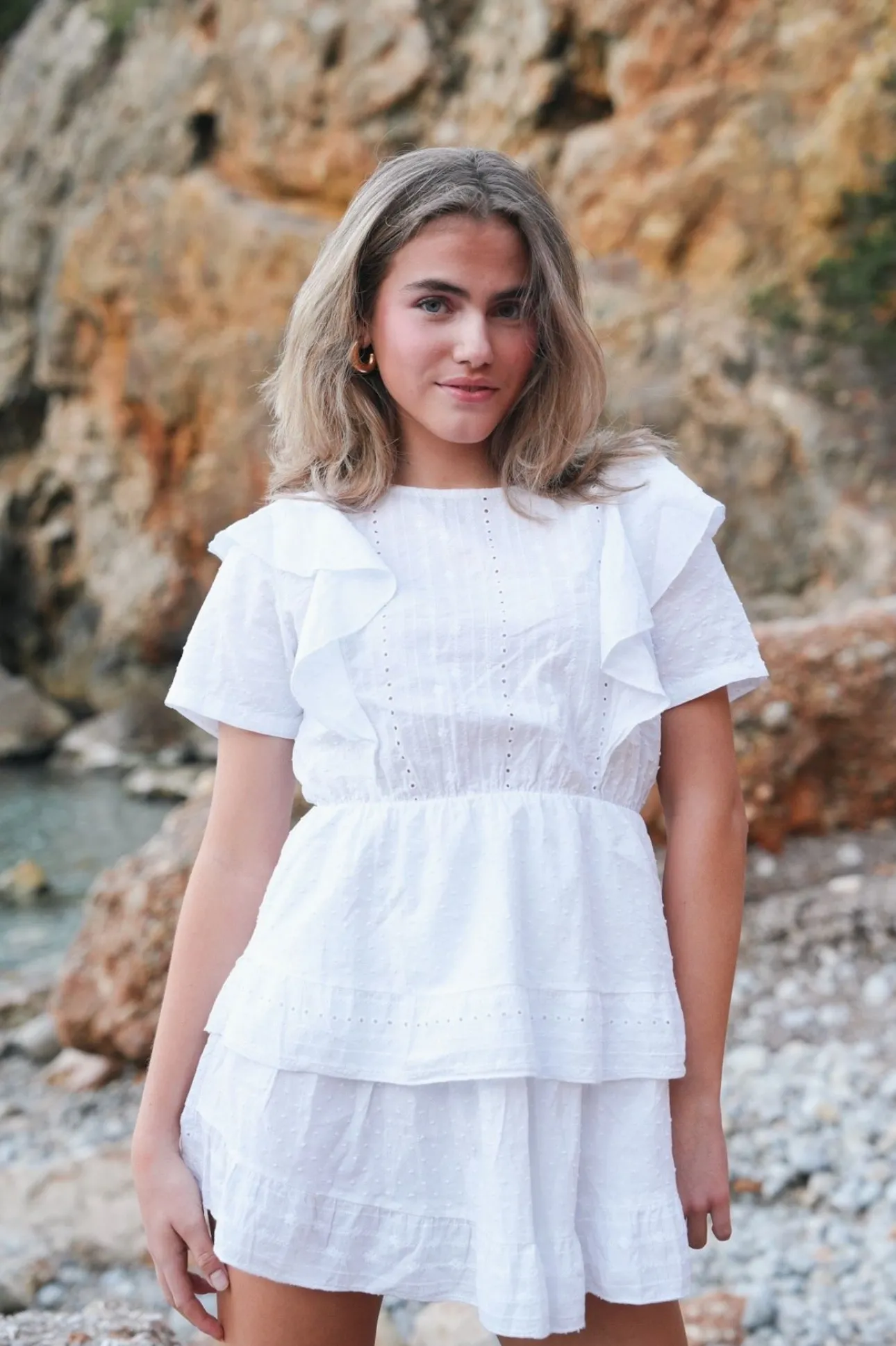 Robes>Meet Me There Mallorca Dress White