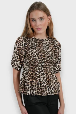 Hauts>Meet Me There Panther Blouse