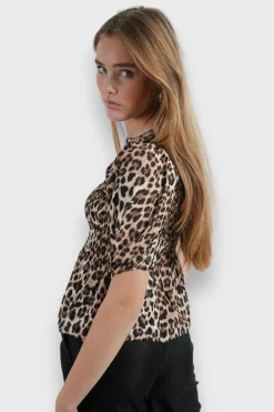 Hauts>Meet Me There Panther Blouse
