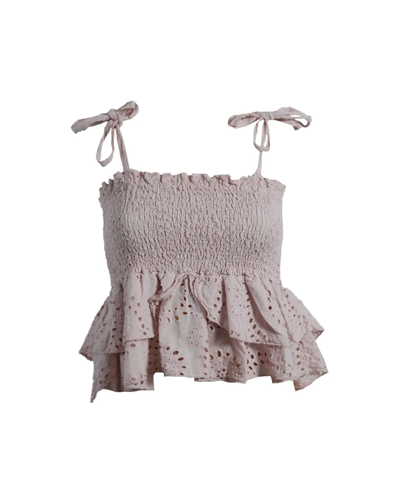 Hauts>Meet Me There Poppy Top Pink
