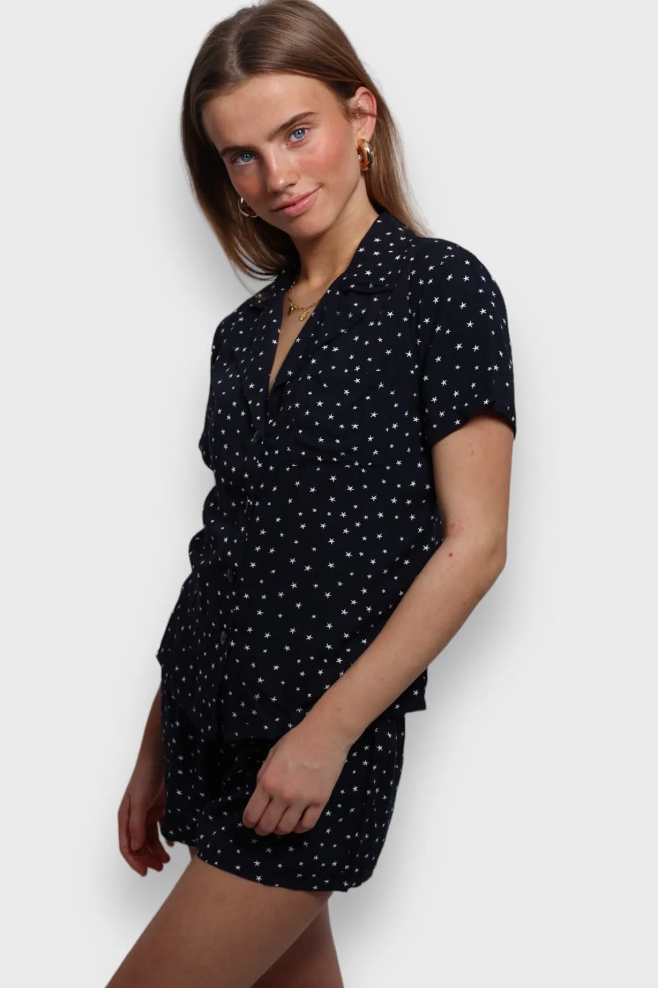 Loungewear>Meet Me There Stars Pyjama